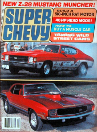 SUPER CHEVY 1983 MAY - SS454, L69 Z28, RAYMOND BEADLE